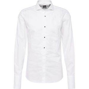 Boss - Hank TUX3 Overhemd - Effen - Wit - Katoen
