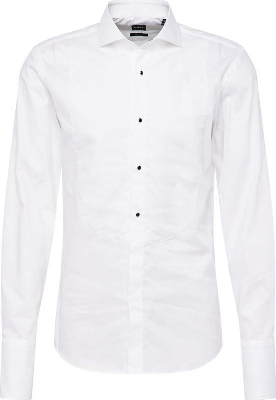 Boss - Hank TUX3 Overhemd - Effen - Wit - Katoen