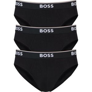 BOSS - Power - Slips - 3-Pack - Zwart - Katoen