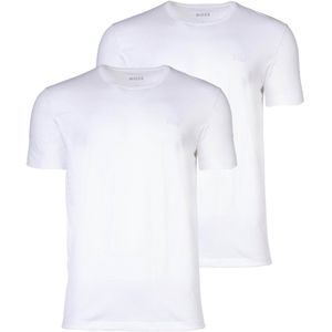 HUGO BOSS Comfort T-shirts relaxed fit (2-pack) - heren T-shirts O-hals - wit