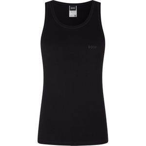 BOSS - 50475412 Tank Top - Zwart - Katoen - Mouwloos