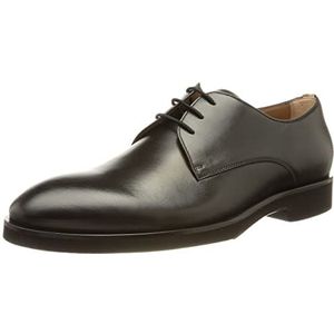 Hugo Boss Jerrard_derb_lt, derby voor heren, Kleur: zwart., 46 EU