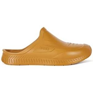 BOSS Titanium-r_slid_rb heren Slippers Modern, Dark Yellow701, 41 EU