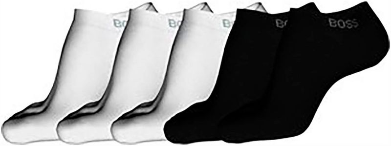 Set van vijf paar enkelsokken