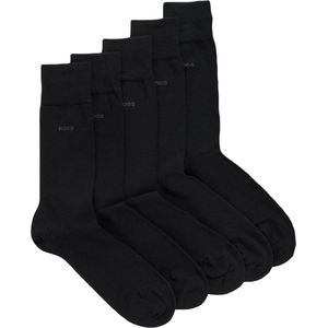 BOSS 5P RS Uni Color CC Socks Schwarz Gr 43/46