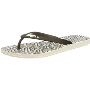 HUGO Dave_thng_al Flip Flop voor heren, White100, 39/40 EU