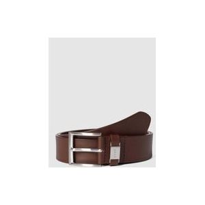 BOSS Riem donkerbruin, Effen