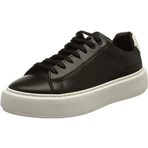 HUGO Dames Quiver_Derb_lt Sneakers Black1, 39 EU