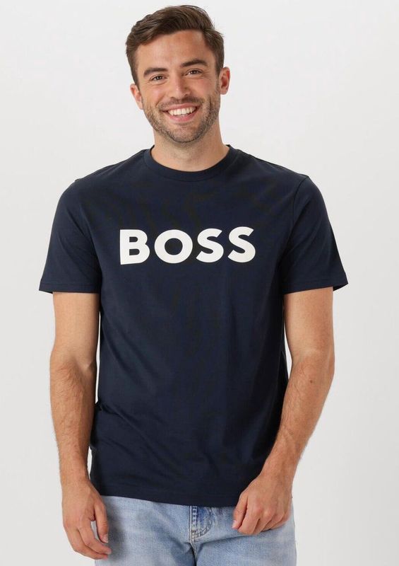 BOSS ORANGE T-Shirt Thinking 1 (1-tlg) mit Logodruck