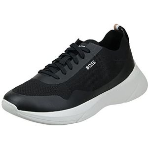 BOSS Dean_Runn_kn Sneakers voor heren, zwart 1, 43 EU
