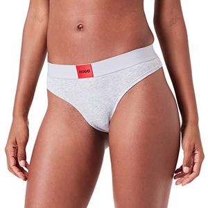 HUGO Dames Thong RED Label String, Medium Grey33, XL