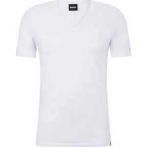 BOSS - Motion - T-shirt - Zwart - Katoenmix - Korte Mouwen