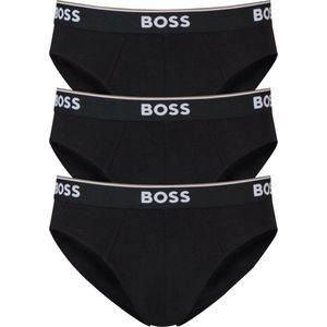BOSS - Power - Slips - 3-Pack - Zwart - Katoen