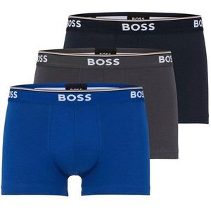 BOSS Boxer, (Packung, 3 St., 3er-Pack), mit BOSS Schriftzug auf dem Bund