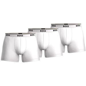 BOSS - 50475282 Boxershorts - Wit - Katoen - 3 Pack