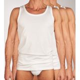 Boss Singlet 3 Pack White Heren Volwassenen % katoen 50475278