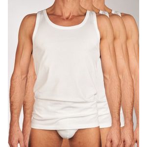 Boss Singlet 3 Pack White Heren Volwassenen % katoen 50475278