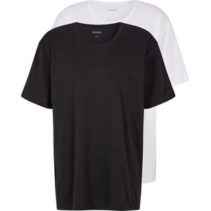 BOSS - Comfort T-shirt - Korte Mouwen - 2-pack - Zwart - Katoen