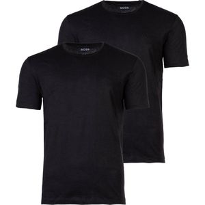 HUGO BOSS Comfort T-shirts relaxed fit (2-pack) - heren T-shirts O-hals - zwart