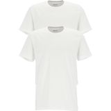 HUGO BOSS Comfort T-shirts relaxed fit (2-pack) - heren T-shirts O-hals - wit