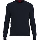 Hugo San Cedric-m1 Truien & Vesten Heren - Sweater - Hoodie - Vest- Donkerblauw