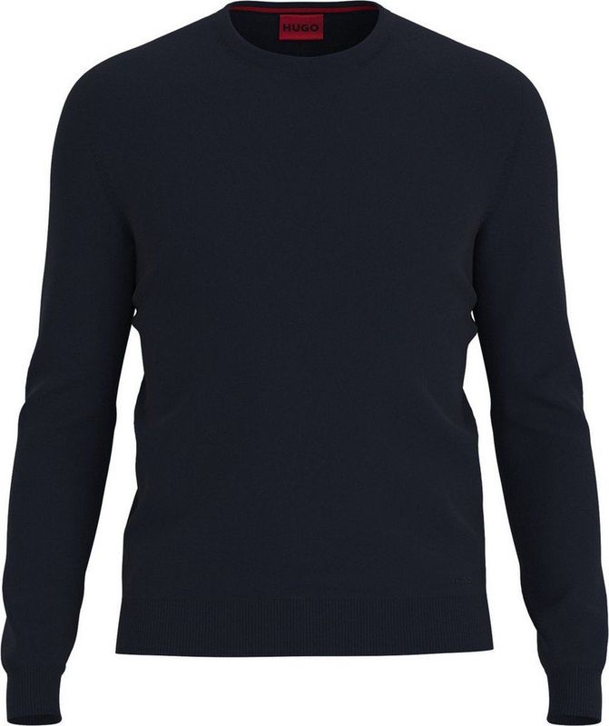 Hugo San Cedric-m1 Truien & Vesten Heren - Sweater - Hoodie - Vest- Donkerblauw