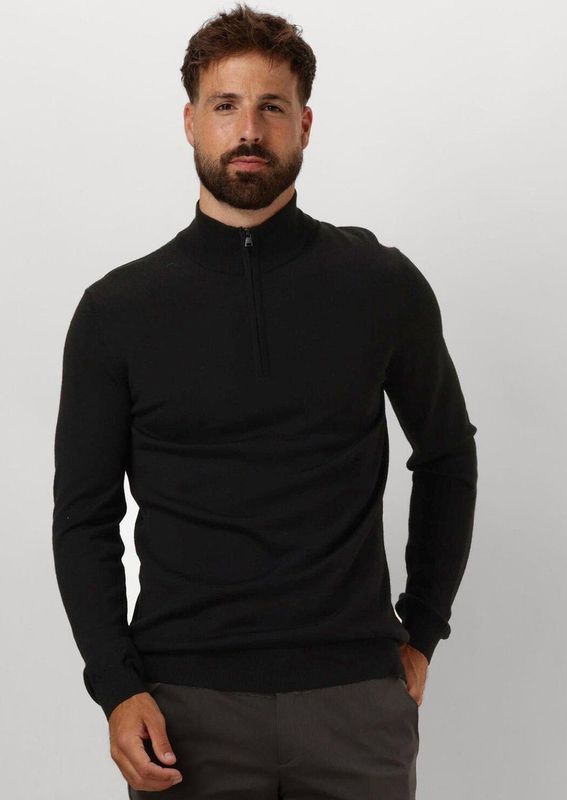 Hugo - San Quirin - Trui - Slim Fit - Ritshals - Lange Mouwen