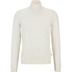 HUGO BOSS - Musso - Gebreide Trui - Wit - 100% Wol