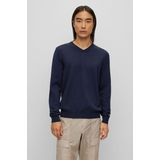 BOSS - Trui Baram Navy - Heren - Regular-fit