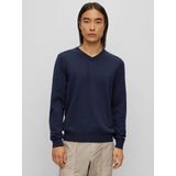BOSS - Trui Baram Navy - Heren - Regular-fit