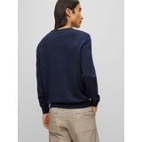 BOSS - Trui Baram Navy - Heren - Regular-fit