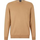 BOSS - Trui Botto Wol Beige - Heren - Regular-fit