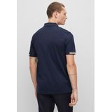 Boss Parlay Polo Met Korte Mouwen Zwart L Man