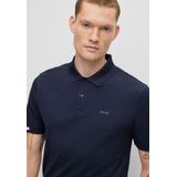 Boss Parlay Polo Met Korte Mouwen Zwart L Man