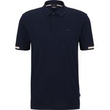 Boss Parlay Polo Met Korte Mouwen Zwart L Man