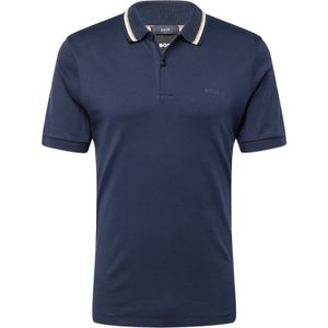 HUGO BOSS - Penrose - Polo - Donkerblauw - Jersey - Korte Mouwen