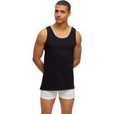 BOSS Unterhemd »Tank Top 3P CO«, (Packung, 3 St.), mit Rippbündchen
