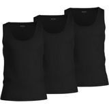 BOSS Unterhemd »Tank Top 3P CO«, (Packung, 3 St.), mit Rippbündchen