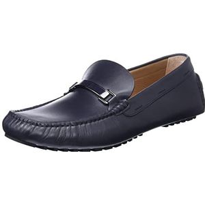 BOSS Heren Driver_Mocc_naw Moccasin, Dark Blue401, 44 EU