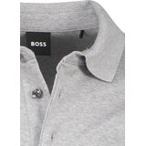 Hugo Boss - Pado - Poloshirt - Grijs Gemêleerd - 100% Katoen