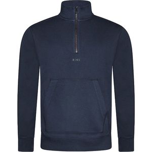 Hugo Boss - Zefadehalf - Pullover - Donkerblauw - Katoen