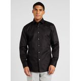 Hanky - Effen Overhemd met Kentkraag en Lange Mouwen