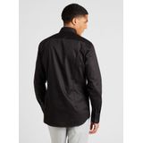 Hanky - Effen Overhemd met Kentkraag en Lange Mouwen