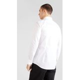 Hugo Boss Overhemd - Wit - Katoen Poplin - Slim Fit