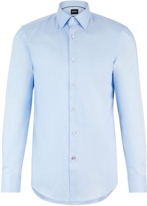 Boss - Hank Kent - Overhemd - Effen - Katoen
