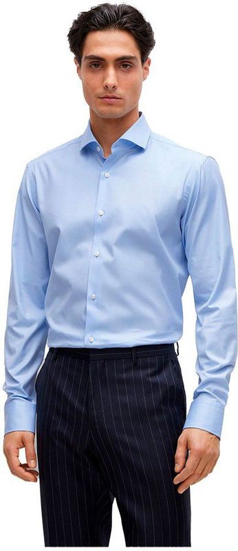 BOSS - Joe Spread C1 222 - Overhemd - Effen - Lange Mouwen - Heren