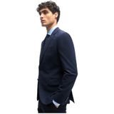 BOSS - Slim-fit Colbert - Scheerwolmix