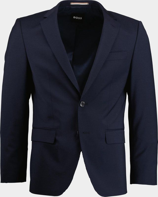 BOSS - Slim-fit Colbert - Scheerwolmix