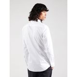 HUGO - Kason - Shirt - Blauw - Katoen - Lange Mouwen