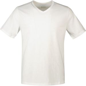 Boss Authentic V-shirts 5-pack Wit